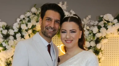 Taner Rumeli ve Ceyda Aşık, 13 yıllık ilişkilerini evlilikle taçlandırdılar.